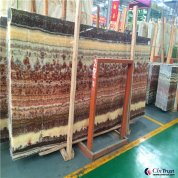 Red Onyx Marble Slab